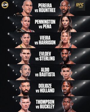 Kevin Holland Instagram - Ladies and gentlemen 307 is stacked!
Who you got in main event?!?
#ufc #stacked #card #utah #bring #cardio & #kush #tbbm #hb