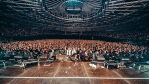Kevin Ratajczak Instagram - We’re back at it!🔥 Berlin!! What a start to the new year! Thank you for this wonderful night with you❤️
We were so excited to play this show and you guys made it one to remember🙏🏻
#electriccallboy #tekknotour #tekkno #velodrom #berlin #tourlife
Photo: @dajoeberlei & @robert_nowell_photography