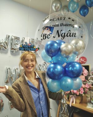 Khả Ngân Instagram - Chúc mừng sinh nhật anh Nhỏ, chúc anh tuổi mới mạnh khoẻ, hạnh phúc và bình an 🩵🩵🩵
#khangan #birthday #happybirthday #happiness #happy #july #goodvibes