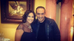 Khaled Sarhan Instagram - مع الجميلة هند صبري ❤