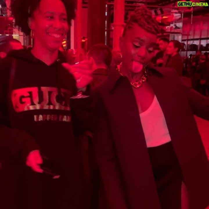KiKi Layne - 3 Likes - Celebrating the reopening of the Gucci Wooster boutique. Thanks for having me @gucci.
#Gucci #GucciWooster