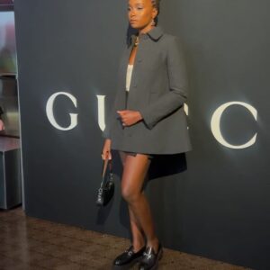KiKi Layne Instagram - Celebrating the reopening of the Gucci Wooster boutique. Thanks for having me @gucci.
#Gucci #GucciWooster