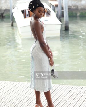 KiKi Layne Instagram - Thank you @miumiu for inviting me to join you at the #venicefilmfestival for the #MiuMiuWomensTales ❤️❤️❤️ 
First time in Venice has been very special.