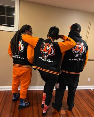 KiKi Layne Instagram - WHO DEY!!!!!!
And so grateful to have these two as my big brothers. 
#Bengals #SuperBowl #Cincinnati