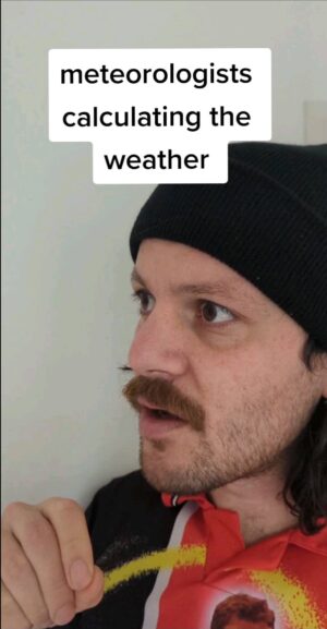 Killian Sundermann Instagram - Meteorologists calculating the weather