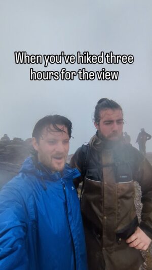 Killian Sundermann Instagram - Beautiful views from Irelands highest peak with @mikey_nardone