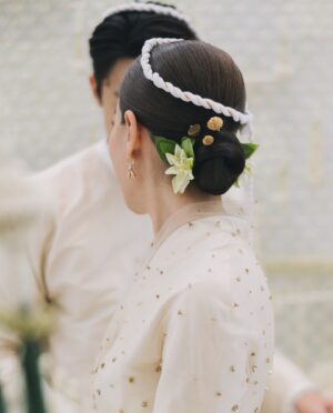 Kimberly Ann Voltemas Instagram - Last year on this day we celebrated our new home and had our Thai Lana engagement ceremony here, Words cannot describe how happy and grateful I am everyday to be your wife and to live the life we always dreamt of together..น้องฮักปี้ขนาดเน่อเจ้า🤍🏡 26.08.2024 @mark_prin  ปล Singleแรกที่ออกเป็นเพลงเหนือนะรู้ยัง?