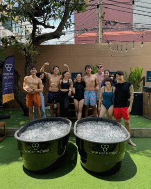 Kimberly Ann Voltemas Instagram - A new accomplishment I never in a million years thought I could ever cross pass, if you know me you know how much I dislike cold waters🥶  But! Today “Personally” for me the hardest part wasn’t stepping into the ice bath but it was the breathwork part that got me a little panic (which I gotta practice on from now.🌬️) Anyway, I’m so very proud of myself and never felt this relaxed in a long time🙃🤍 Thank you Barry for gathering us all to do this together and Thank you @breath_inspired for this wonderful experience 🧊🤍