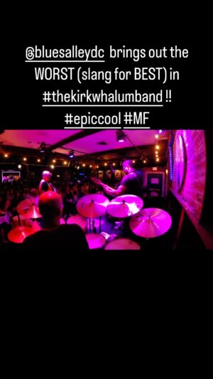 Kirk Whalum Instagram - #thekirkwhalumband @stixfinnie @bruthab76 @john.stoddart @andrealisa.comm @bluesalleydc #epiccool