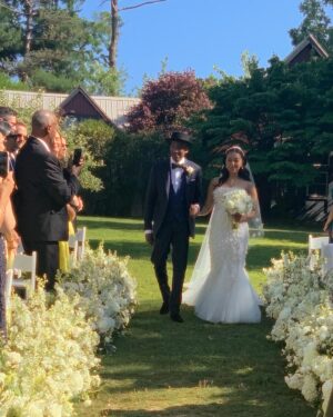 Kirk Whalum Instagram - I’ve been more proud on only 2 occasions: officiating the weddings of @korimeansirok & @kylewhalum 🙇🏽‍♂️ But today ranked very high. 😉 @therealmarcusmiller ‘s beautiful daughter @corinnsterr & @jferrando13 CONGRATULATIONS!!! 🎉🍾 #epiccool