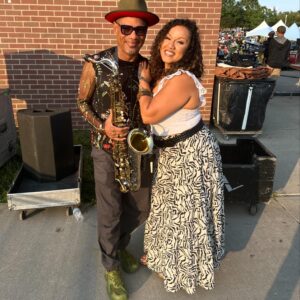 Kirk Whalum Instagram - @honeylarochelle & @jonathankennethbutler BLESSED us this past weekend in #omaha!!! WoooooooHooooooo!! #epiccool #thekirkwhalumband