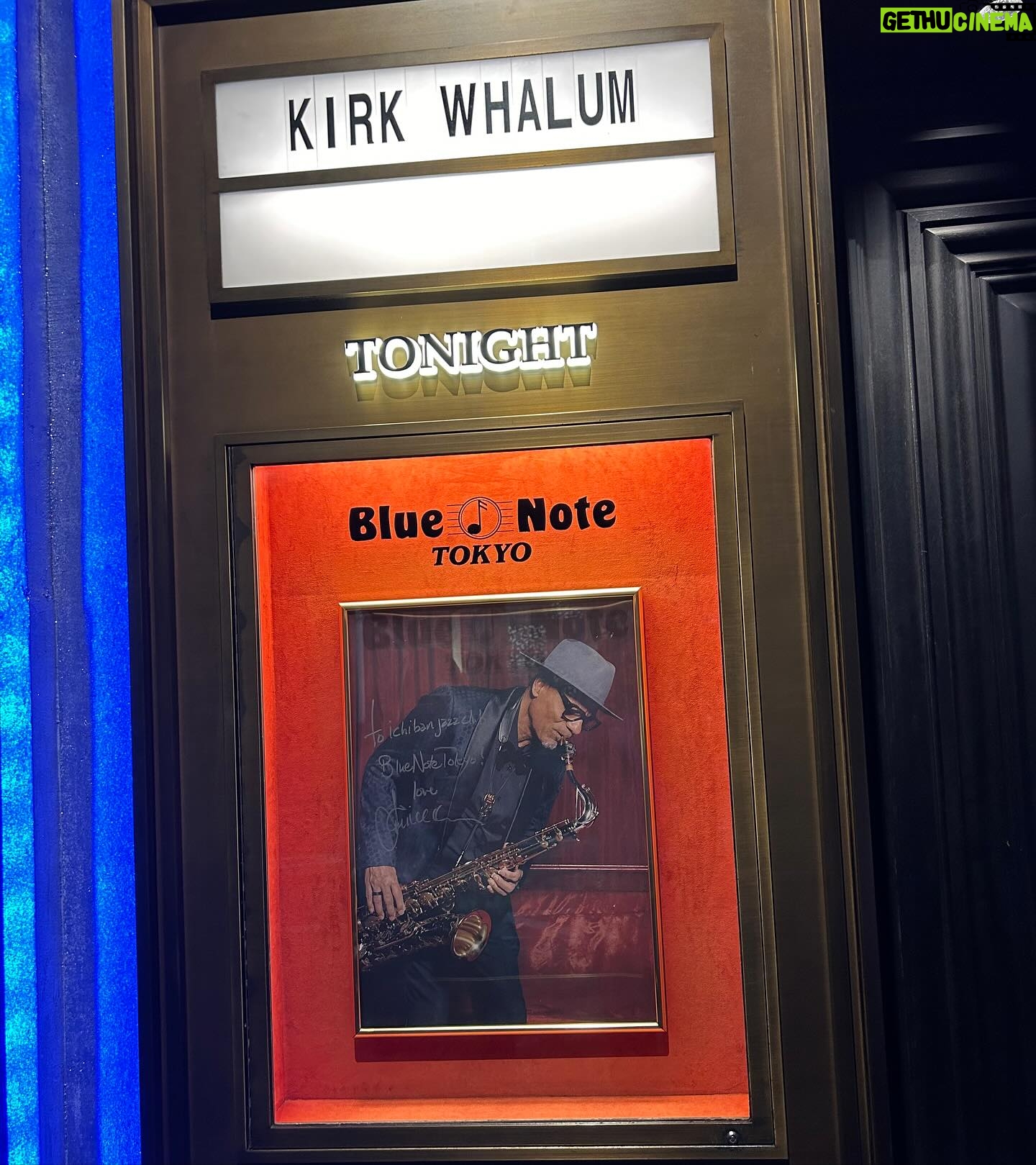 Kirk Whalum - 1.3K Likes - @bluenotetokyo MO ICHI DOE! (One more time) Always such an amazing experience 🙏🏾 #thekirkwhalumband @stixfinnie @bruthab76 @john.stoddart @andrealisa.comm