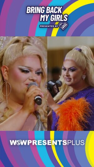 Kitty Scott-Claus Instagram - Calling all eligible and semi-eligible bachelors! 💘 @cherylholequeen grills @kittyscottclaus on her dream man with the cast of #DragRaceUK Series 3 & 4 in #BringBackMyGirls, hosted by @tsmadison! 

🎥 Bring Back My Girls Season 2 premieres Wednesdays on @wowpresentsplus WORLDWIDE 🌎