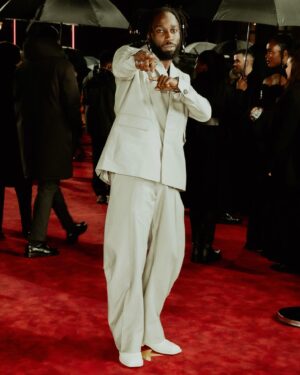 Kojey Radical Instagram - Never in 1 million years, did I think I would hear the words Kojey Radical is co hosting the fashion awards… well last night a dream came true.

I’m extremely grateful to the entire team that made this happen. Thank you to @MayaJama for being an absolute pro and reminding me i can do this! And thank you @BritishFashionCouncil, @ToniBlaze, @Studiophase & @NeiceeNeice

#FashionAwards #TFA 2023

#ad