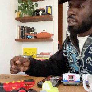 Kojey Radical Instagram - Dear Son, Long may you continue to make me laugh, make me stronger, fill me with fear and joy whilst always keeping me in check. Love Daddy 

Happy Father’s Day 🙏🏿🫶🏿