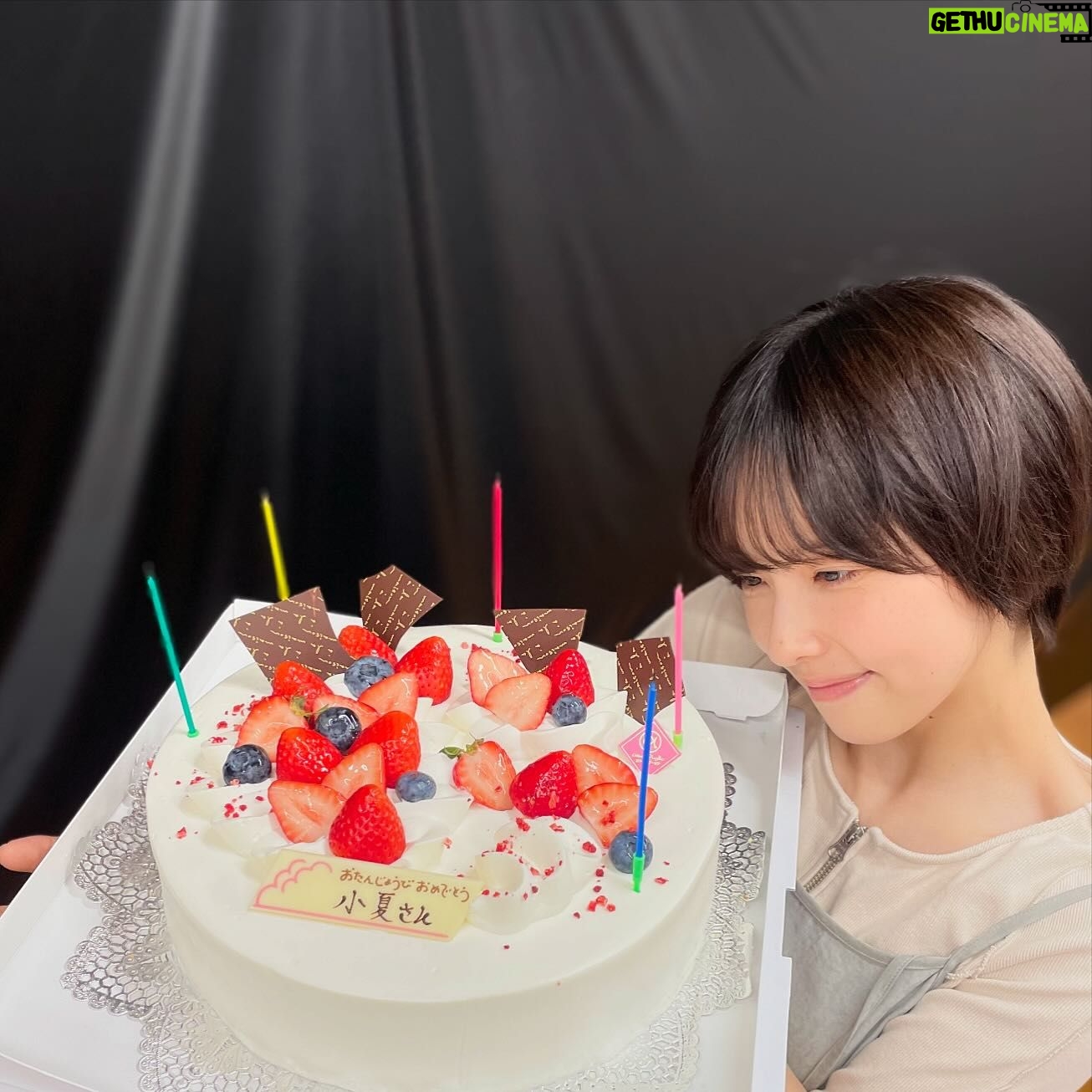 Konatsu Kato - 9.6K Likes - 本日!25歳になりました!現場でお祝いしてもらったー!わーい!これからも元気に生きていきます!🌿