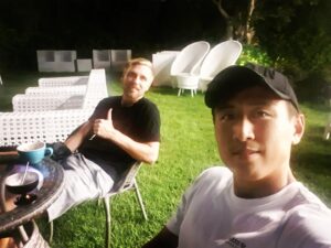 Koo Ja-cheol Instagram - 힘내자 유니스야 
좋은날은 무조건 온다.
#타지생활 #잘해내길 #삶 #스웨덴에서왔어요 #제주생활 #섬사람