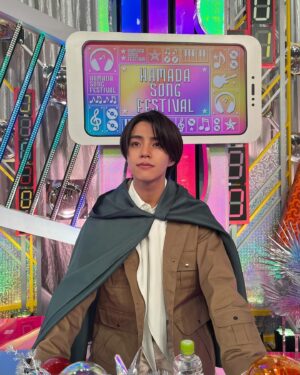 Kotaro Daigo Instagram - TBS『オオカミ少年・ハマダ歌謡祭』

明日だよみてね☺︎
なんのコスプレでしょう！