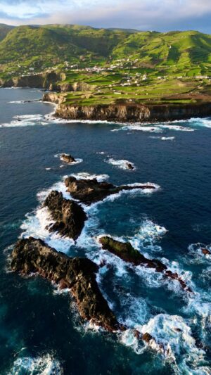 Kraig Adams Instagram - Hiking for 3 days on the Western most part of Europe in the Azores. Had the entire island and trail to myself traveling before crowds this March. Beautiful coasts and farmland between little towns of barking dogs. Falling in love with Portugal more and more.