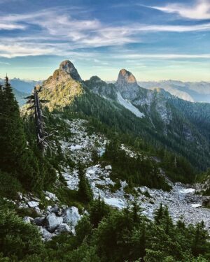 Kraig Adams Instagram - First time visiting Vancouver. Backpacking trip to hike Howe Sound Crest Trail and Panorama Ridge. Lovely time. Bugs and mosquitos tried their best to spoil my walks but not today. Awesome getting to hang with @leviallen and mountain bike with @ifhtfilms as well as record an episode for @feedingoffeachother Two videos for YouTube coming soon. Flying off to Portland to hike around Mt Hood tonight