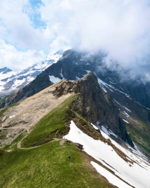 Kraig Adams Instagram - Visiting and hiking in Switzerland. This time to visit my friend Om and celebrate his birthday (his good dog @lego.beagle as well). The event took place at a hut on the 50 mile Tour De Dents Du Midi loop so I did both. This hike tested my experience with edge season snow lingering in the alps here. Video coming soon.