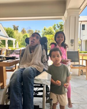 Kris Jenner Instagram - Happy 18th birthday Amari!!! You are the sweetest, most special soul and we all love you so very much. Each and every time we are together I am grateful for the lessons you teach me. I thank God every day for your spirit and the love that you give. Thank you for showing us what pure love is. I love you to the moon and back, Lovey xo ❤️🙏🏼🥰🥳🎂 @realtristan13 @khloekardashian