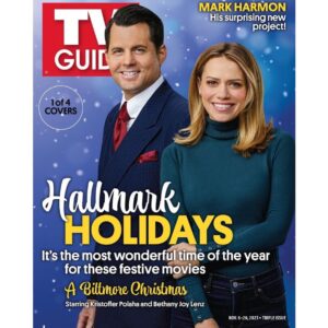 Kristoffer Polaha Instagram - Thank you @damianholbrook and @tvguide! What an incredible honor and sweet surprise for @msbethanyjoylenz and me. 

Check this off the bucket list! 

@hallmarkchannel #countdowntochristmas @biltmoreestate #hismerrywife #abiltmorechristmas