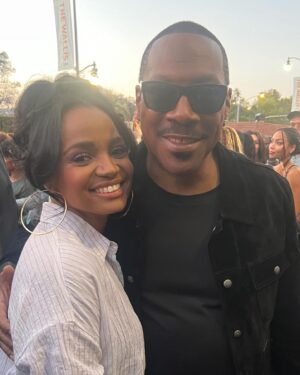 Kyla Pratt Instagram - Make sure you watch Beverly Hills Cop : Axel F on @netflix !!! 

I had the pleasure of working with a legend at a very young age. His kindness and professionalism laid the blueprint for what i have aspired to be in this industry. Whatever he is apart of, i will support.

#Legend
#EddieMurphy
#Netflix