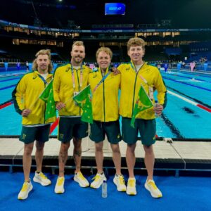 Kyle Chalmers Instagram - First swim in the competition pool today! Did not disappoint… absolutely incredible venue. 🚀