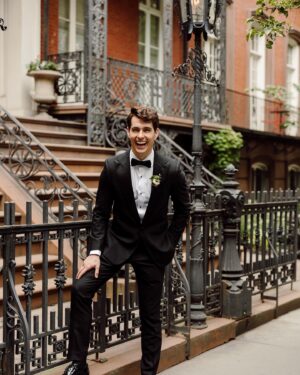 Kyle Selig Instagram - @erikahenningsen and I made it official on 5.22.23 surrounded by our wonderful friends and family and it was one of the most glorious days of my life. 10/10 would recommend marrying your best friend. 10/10 would recommend doing it wearing a @toddsnyderny tux, having it all planned by @mrjasonmitchell , with @fernbotanica flowers, and with the genius @karenobrist there to document it every step of the way. Erika Henningsen, I love you and I am the luckiest man in the world to be with you on this next adventure of ours.