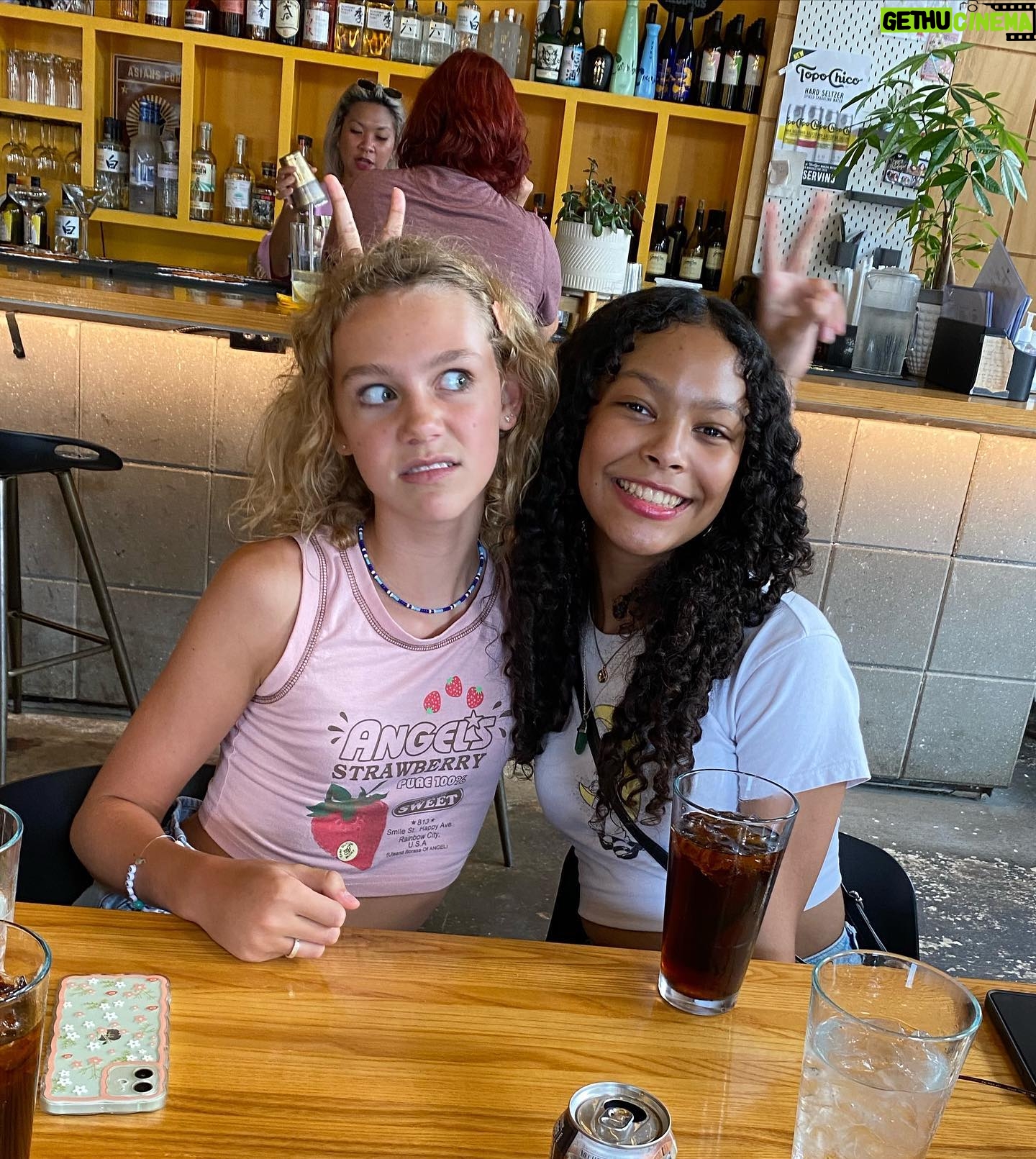 Kyliegh Curran - 11.3K Likes - lunch with Elle today