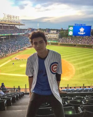 Kyson Facer Instagram - Go #Cubs! #LetsGo