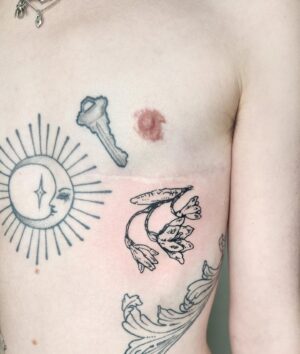 Lachlan Watson Instagram - new year new rib adornment. xoxo @asa.inks
