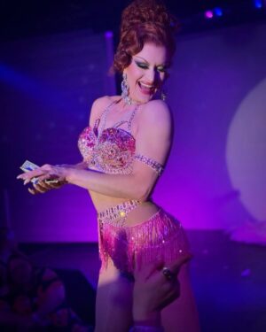 Lady Camden Instagram - Just a pink pony girl… on the stage in my heels. It’s where I belong. 🐴🎀💖
.
.
Had the best time at @playnashville 
Photos by @crogers2009 
Look by @canova_studio & @sweetcarousel 
Hair by @wigsbytips