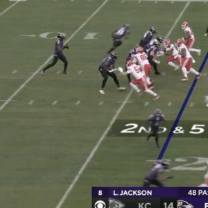 Lamar Jackson Instagram - LAMAR DID IT ALL ON THIS PLAY 🔥

Jackson won the ESPY for Best Play with his remarkable moment vs. the Kansas City Chiefs 😤