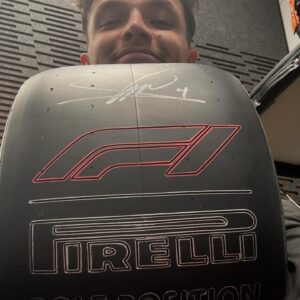 Lando Norris Instagram - POOOOOOLE POSITION!! Good to be back. ☝️
