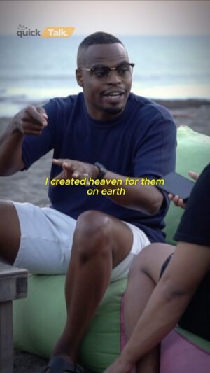 Langston Hues Instagram - What if there is no God (?) - I create heaven for them on earth ✨❤️ #lifelessons #spirituality