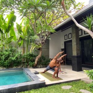 Langston Hues Instagram - Some days are tougher than others, but you just keep going at your own pace. Thank You @melissaandsade 
Astanga Half Primary Series
#ashtanga #ashtangayoga #practiceandalliscoming