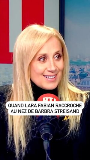 Lara Fabian Instagram - 📺😅📞🎶🙅‍♀️ « Elle m’appelle parce qu’elle voulait récupérer les partitions d’une chanson que j’ai écrit qui s’appelle ´Broken Vow’ et qu’elle voulait chanter. Déjà juste ça tu dis c’est improbable (…) Hi I’m Barbra Streisand, et moi je fais ‘c’est ça’ et je raccroche… »

Découvrez l’anecdote sympa de @larafabianofficial ! Cette saison, elle était l’invitée de Éric Dussart et Jade dans @onrefaitlateleofficiel 👈

L’émission revient à la rentrée 😉
#larafabian #barbrastreisand #music #call #anecdote #onrefaitlatélé #radio #rtl