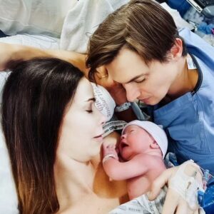 Laura Bush Instagram - Repost from @georgewbush 💙 
•
Welcome to the world, Edward Finn Coyne. @laurawbush and I are proud grandparents of our newest blessing, born on August 4 and lovingly named in honor of his great-grandfathers. Congratulations to Barbara, Craig, and big sister Cora Georgia.