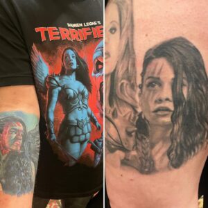 Lauren LaVera Instagram - What a crazy, beautiful, exhausting, spooky, fun, busy, amazing month! A con every week is a LOT but having all you lovely people come out to visit me made it truly incredible.  Thank you for the chats, gifts, artwork, tattoos, hugs, smiles, and memories. 

See you again sooooon 👻🎃😈🕸️🦇🌙🔮🤡🗡️🪽