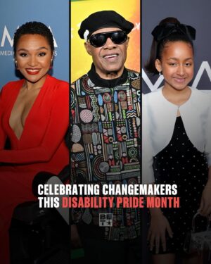 Lauren Spencer Instagram - Did you know that July is ‘Disability Pride Month’? This month and beyond, let’s celebrate the unique gifts and talents of everyday athletes, artists, actors, and advocates.

From the soulful sounds of Stevie Wonder to the acting prowess of Mila Davis Kent, it’s crucial to create spaces that raise awareness about the diversity, culture, and contributions of individuals with disabilities – both the visible and unseen.