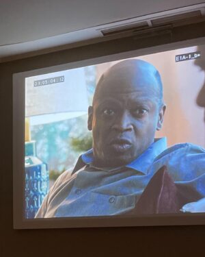 Lawrence Gilliard Jr. Instagram - In the lab! Did a thing! There is a great story behind this haircut and makeup. I shall share it one day! 😁 #moviemagic #myactorlife #lawrencegilliardjr #lgjrlifestyle #thelab #adr #looping