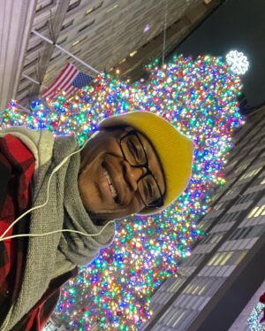 Lawrence Gilliard Jr. Instagram - Sometimes I get an urge to be a tourist in my own town! Mix that feeling with the Christmas season and you spend a day hunting down Christmas trees! And here they are! 1)Rockefeller Center Tree 2)The Lotte Hotel Tree (My Favorite) 3)Wall street tree 4)NY Public Library tree 5)Grand Central tree 6)Bryant Park tree 7)Central Park Meer floating tree 8)Fifth Ave. Snowflake 9)Hudson Yards Light Show 10) The Rock Tree again in all its glory!!! #christmas #nycchristmastree #lgjrlifestyle #lawrencegilliardjr #christmasspirit