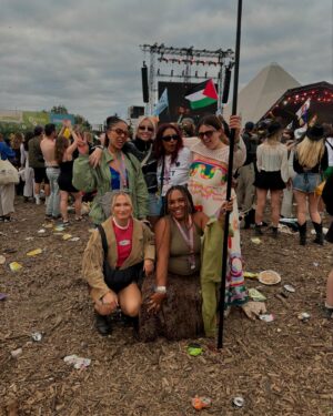Leah Williamson Instagram - HumanKIND. 
Glastonbury, you were everything I hoped you’d be and more🤍☮️