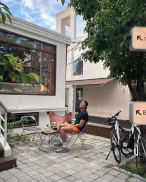 Lee Jae-yoon Instagram - 일상 ☕️🐶🚲💙