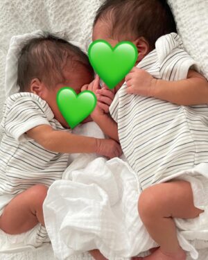 Leigh-Anne Instagram - I can't believe my cherubs are threeeeee 😩😩😩😍😍😍 I swear not a day goes by where I'm not laughing my head off and equally pulling my hair out 🤣🤣 they are just the fricken  the best, I am ridiculously lucky and I am eternally grateful 🥹♥️