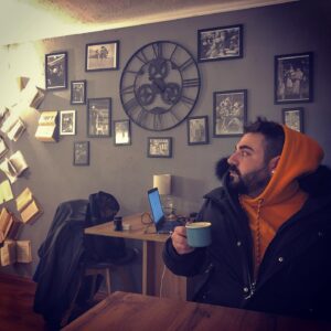 Leo Yılmaz Instagram - I remember sitting at this cafe and how I wanted to return back home. I was cold, physically and mentally tired.. Looking back now I wish I had realized what a privilege it was to roam freely and how lucky I would be to get the chance again.. #stayhome #evdekal #travel