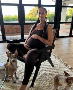 Leona Lewis Instagram - I don’t really know where to begin…I’m heartbroken. I had to say goodbye to my little Forrest, my best friend through so many phases of my life. I had only just gotten to the point of being able to talk about the loss of Zion, my beautiful Doberman who passed away 2 years ago. It was only 2 weeks after the birth of Carmel so it was very difficult to process the pain of losing him at that point. Forrest and Zion were two of the most precious gifts and I’m so grateful for each day I got to spend with them. My studio companions, my protectors from squirrels, my snuggle buddies, my baby boys. Life will never be the same without you but I still feel you around me and I know you are with each other laying by a window in that little bit of sunlight you both loved so much. Forever grateful I got to be your earth mama and thank you for opening up my heart with your love ❤️