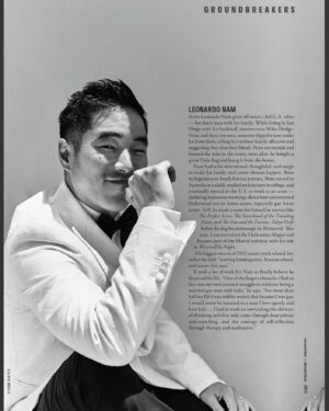 Leonardo Nam Instagram - So proud to make the #OUT100 list! Thank you for the recognition @outmagazine